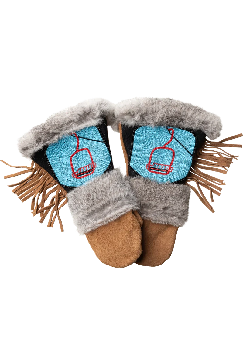 Astis Ruffy Long-Cuff Mitten