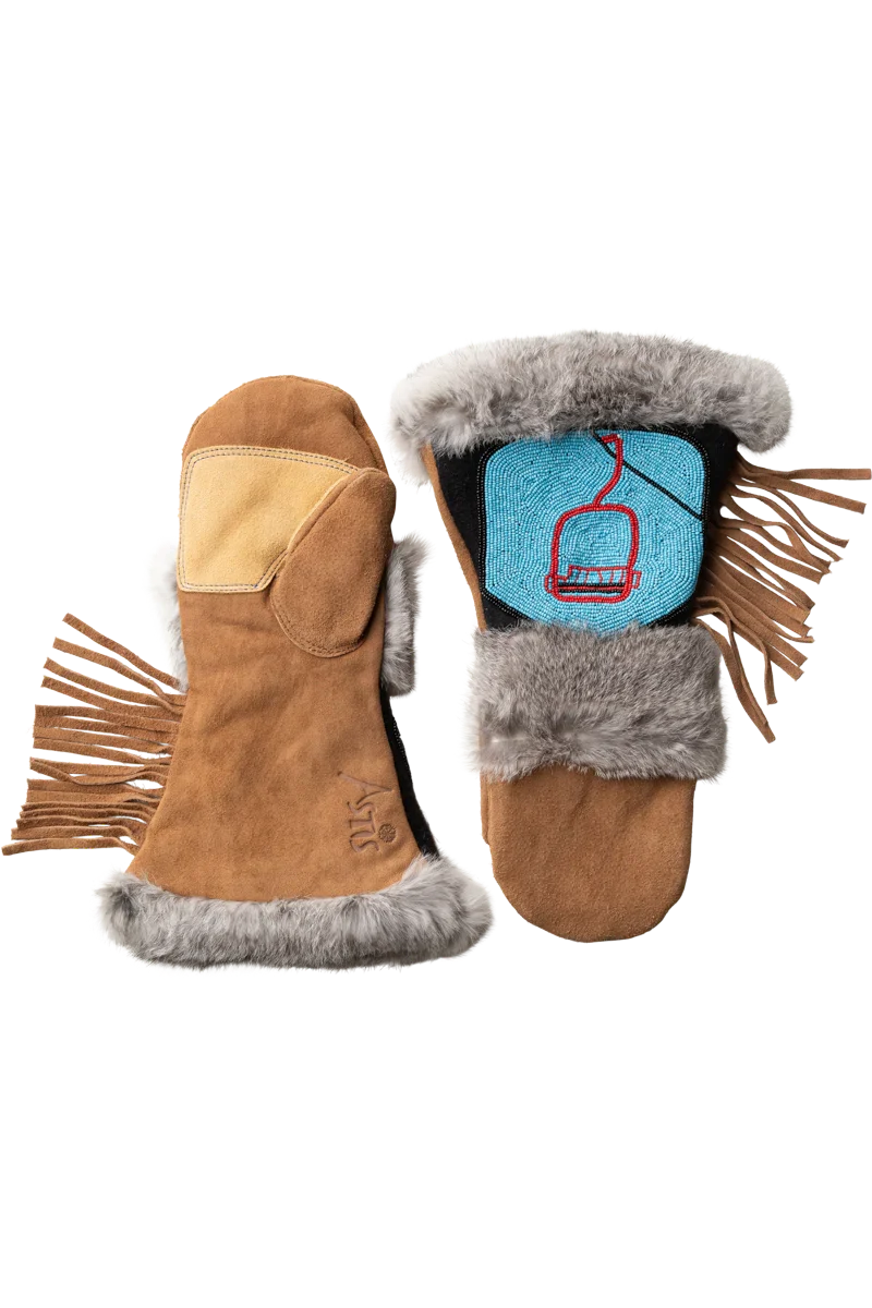 Astis Ruffy Long-Cuff Mitten - Image 2