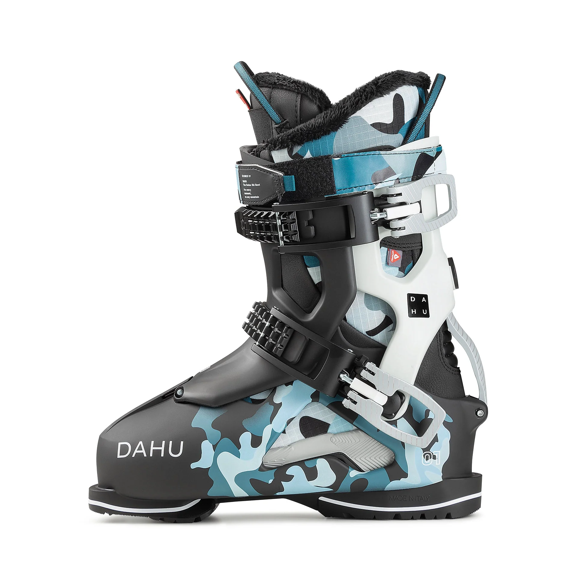 Women's Blue Camo Ecorce 01 - Demo Boots