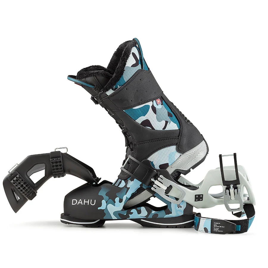 Women's Blue Camo Ecorce 01 - Demo Boots - Image 3