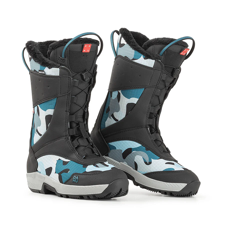 Women's Blue Camo Ecorce 01 - Demo Boots - Image 5