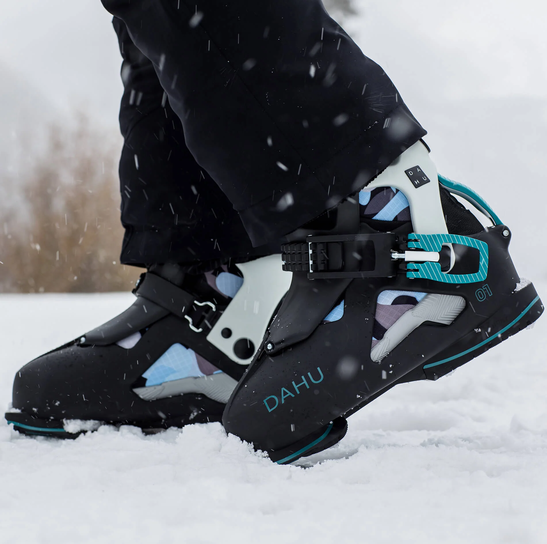 Women's Blue Camo Ecorce 01 - Demo Boots - Image 6