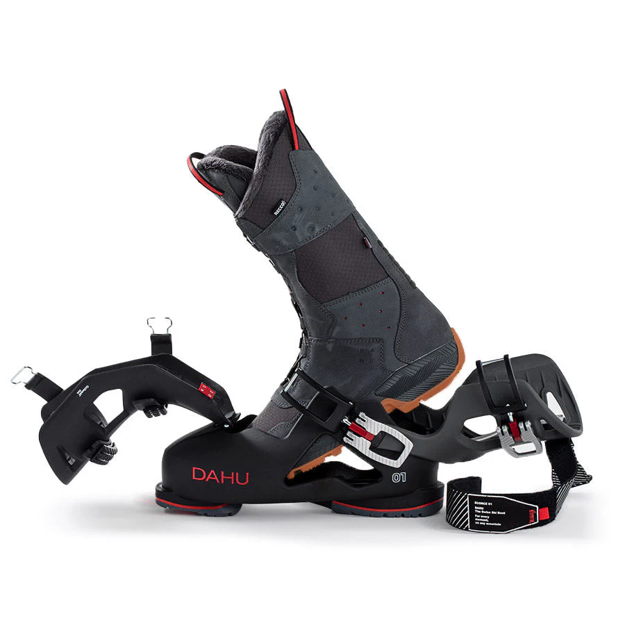 Men's Ecorce 01 - Basalt Black - Dark Grey - Red - Image 7